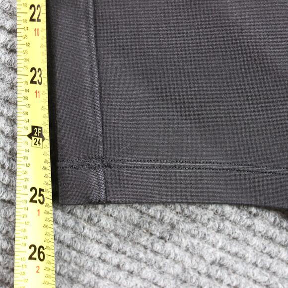 Lululemon Pants Womens 4 Black Straight Leg Cropped Zip Fly Tencel Blend - Picture 8 of 8